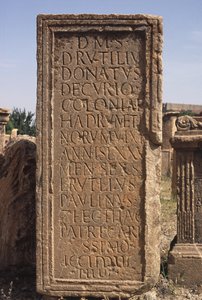 Stela by Roman Imperial Period